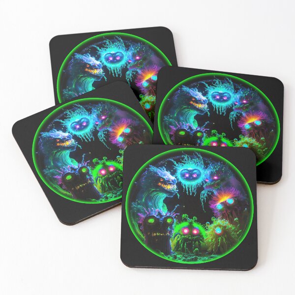 Item preview, Neon Monsters designed and sold by UMakusia.