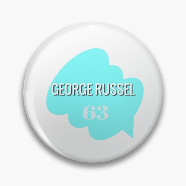 Item preview, George Russel 63 blue splash  designed and sold by TheGrandShopp.