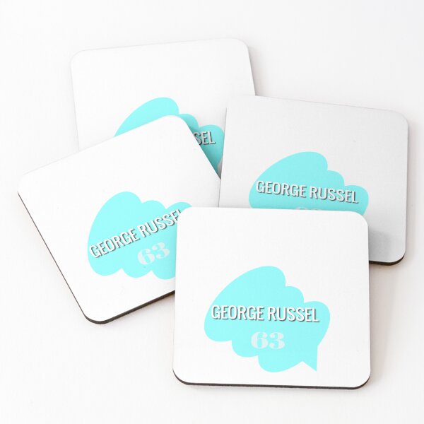 Item preview, George Russel 63 blue splash  designed and sold by TheGrandShopp.