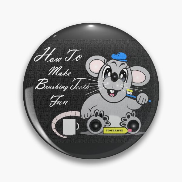 Item preview, A cute rat guides to make brushing teeth fun  designed and sold by Shirley cute art .