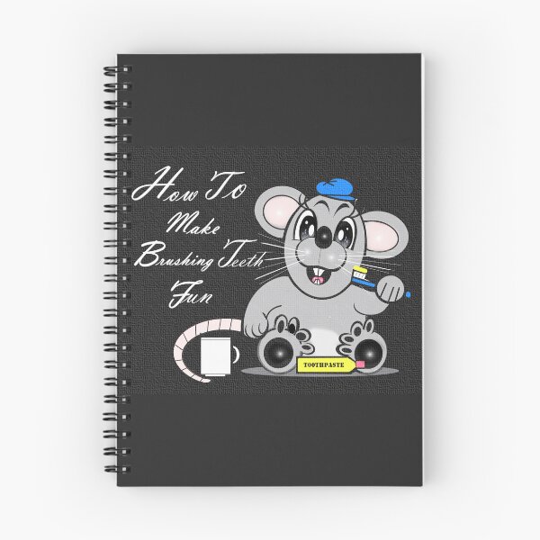 Item preview, A cute rat guides to make brushing teeth fun  designed and sold by Shirley cute art .