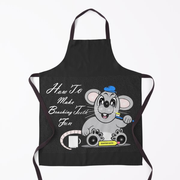Item preview, A cute rat guides to make brushing teeth fun  designed and sold by Shirley cute art .