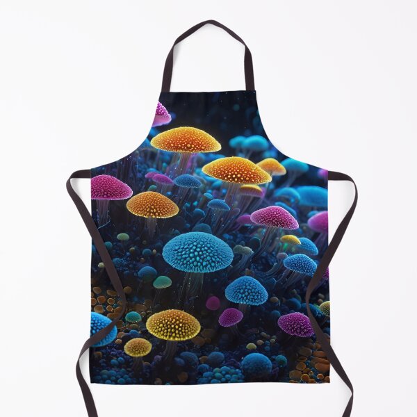 Artikelvorschau, Psychedelic Glowing Trippy Mushrooms entworfen und verkauft von TheArtOfPat.