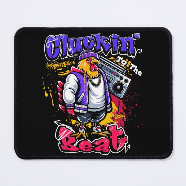 Item preview, Hip Hop Chicken with a boombox designed and sold by ChiknEmporium.