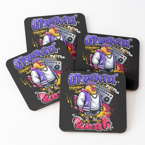 Item preview, Hip Hop Chicken with a boombox designed and sold by ChiknEmporium.