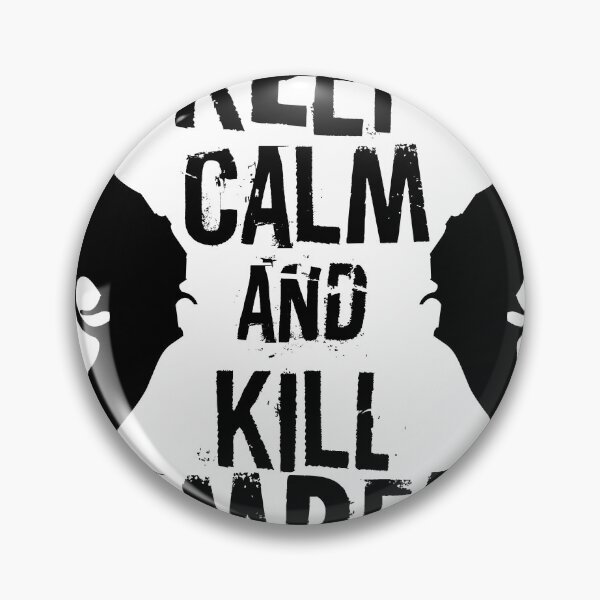 Item preview, Keep calm and kill Campers - black designed and sold by bjin94.
