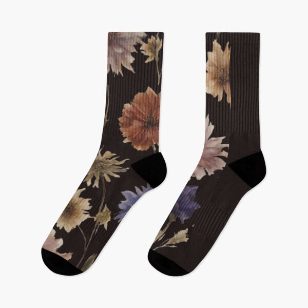 Artikelvorschau, Blumenmuster, getrocknete Blumen der botanischen Kunst, von der Natur inspiriertes Design entworfen und verkauft von kozlebozle007.