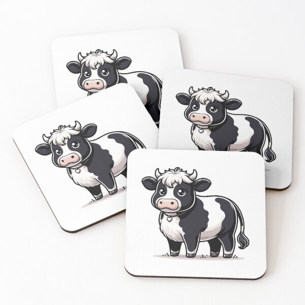 Item preview, Belted Galloway Cow  designed and sold by cave-canvas.