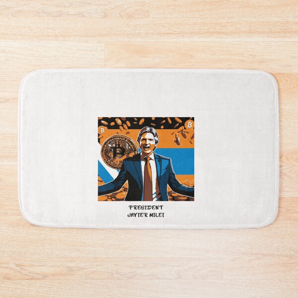 Item preview, Javier Milei essential Tshirt designed and sold by exponentialart.