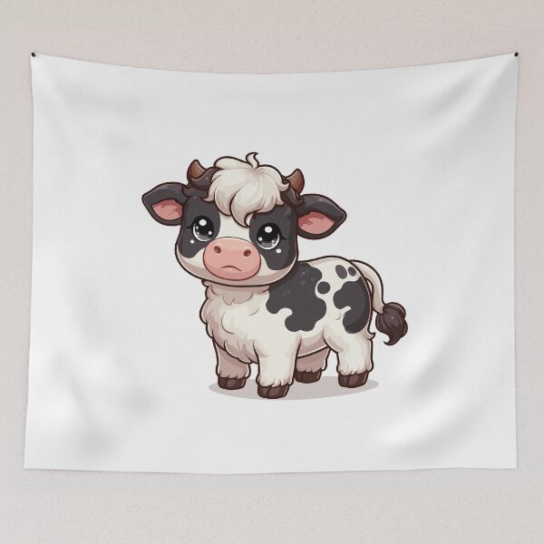 Item preview, Belted Galloway Cow  designed and sold by cave-canvas.