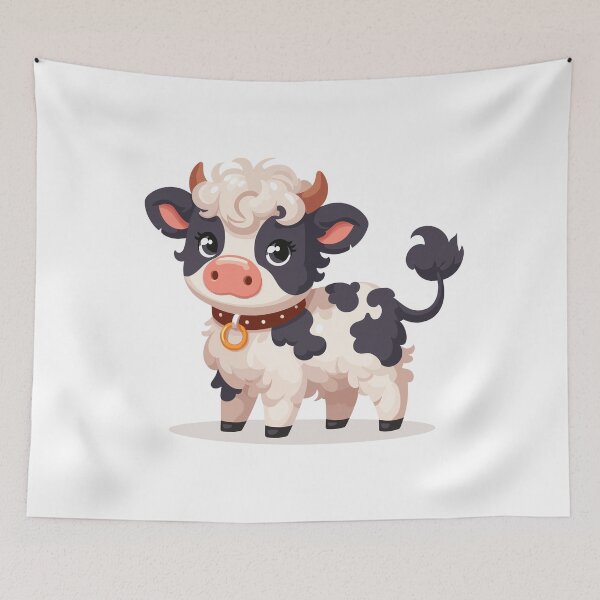 Item preview, Belted Galloway Cow  designed and sold by cave-canvas.