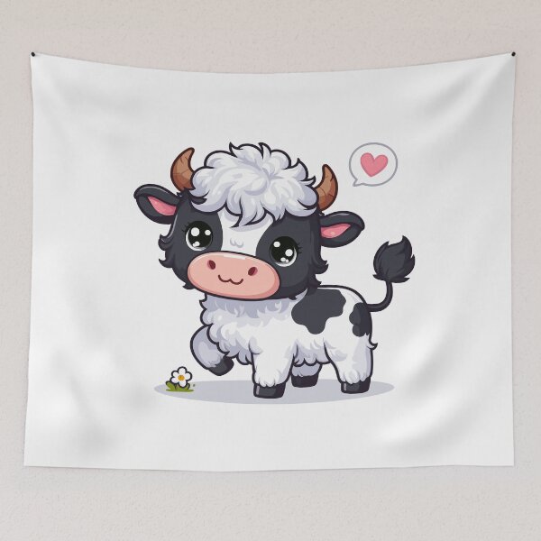 Item preview, Belted Galloway Cow  designed and sold by cave-canvas.