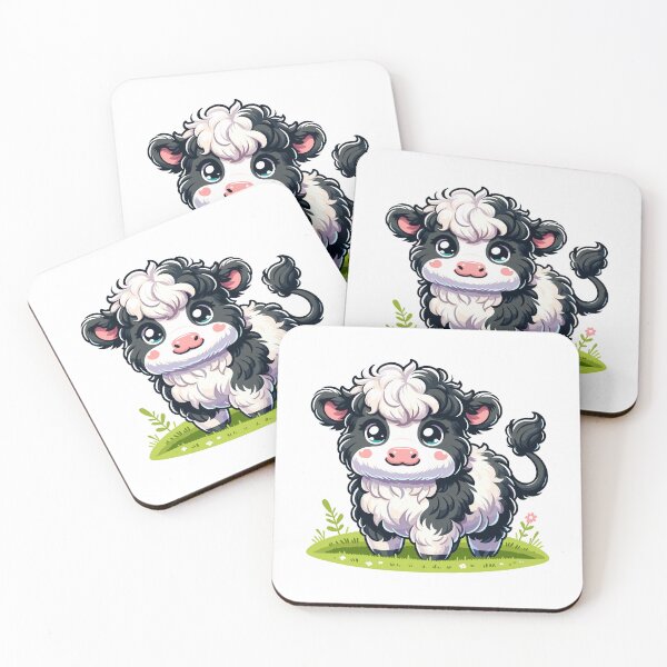 Item preview, Belted Galloway Cow  designed and sold by cave-canvas.