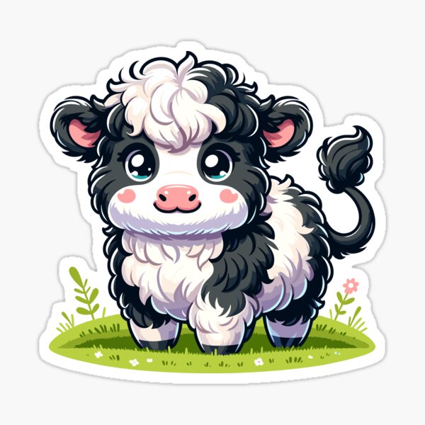 Item preview, Belted Galloway Cow  designed and sold by cave-canvas.
