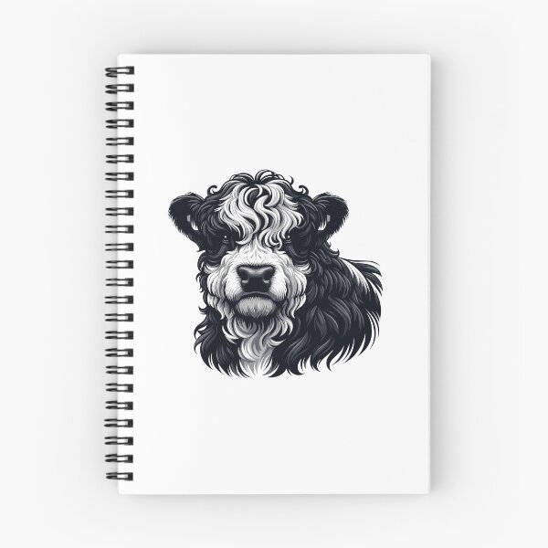 Item preview, Belted Galloway Cow  designed and sold by cave-canvas.