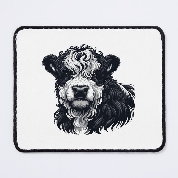 Item preview, Belted Galloway Cow  designed and sold by cave-canvas.