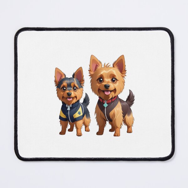 Item preview, Pretty Australian Terriers Family designed and sold by Bilisik.