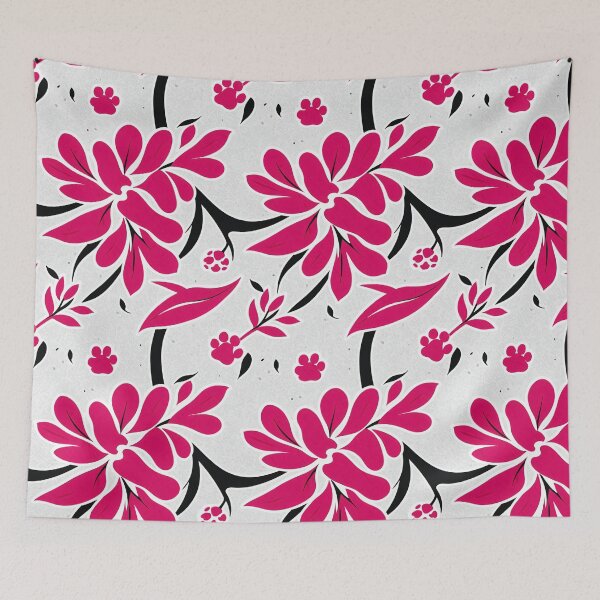 Item preview, Fuchsia Flourish designed and sold by PragmaticP.