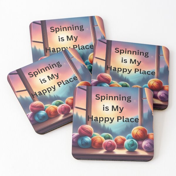 Item preview, Spinning is my happy place designed and sold by rhodabear.