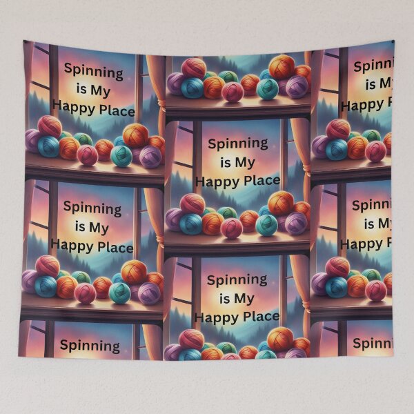 Item preview, Spinning is my happy place designed and sold by rhodabear.