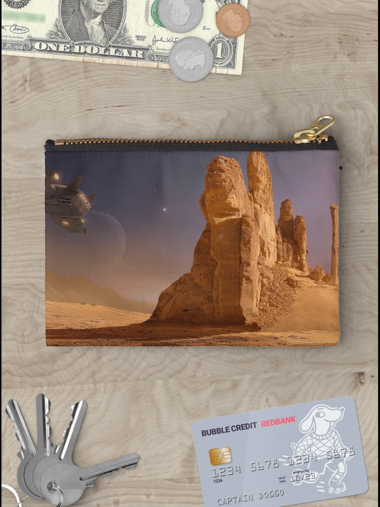 Thumbnail 3 of 4, Zipper Pouch, Red Rocks designed and sold by VIGGART.
