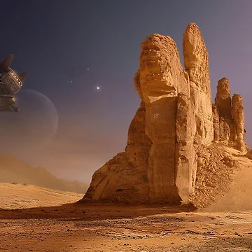 Artwork thumbnail, Red Rocks by VIGGART