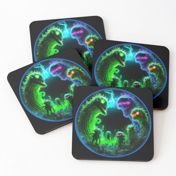 Item preview, Neon Monsters designed and sold by UMakusia.