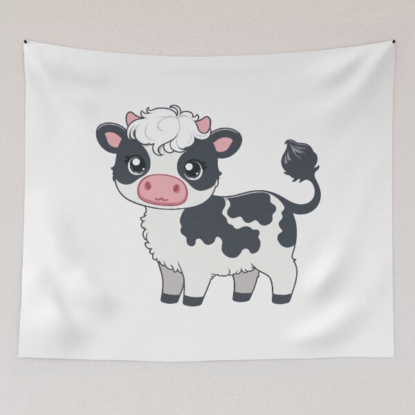 Item preview, Belted Galloway Cow  designed and sold by cave-canvas.