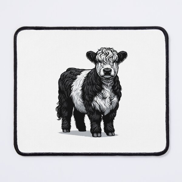Item preview, Belted Galloway Cow  designed and sold by cave-canvas.