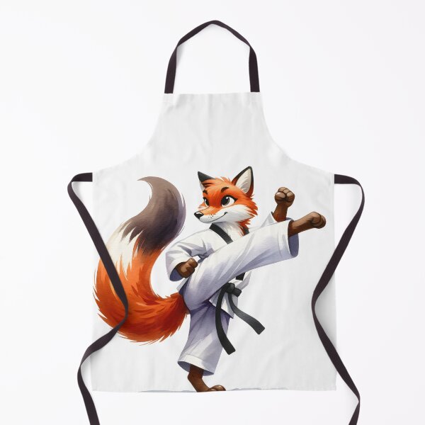 Item preview, Taekwondo Tails: Whimsical Fox in Martial Arts Action designed and sold by KNAA.