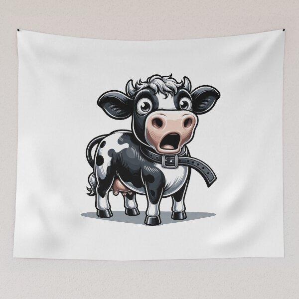 Item preview, Belted Galloway Cow  designed and sold by cave-canvas.