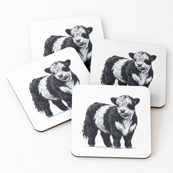 Item preview, Belted Galloway Cow  designed and sold by cave-canvas.