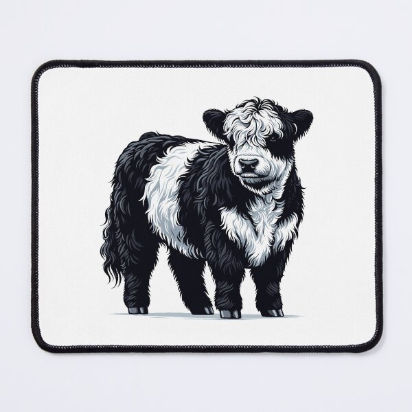 Item preview, Belted Galloway Cow  designed and sold by cave-canvas.