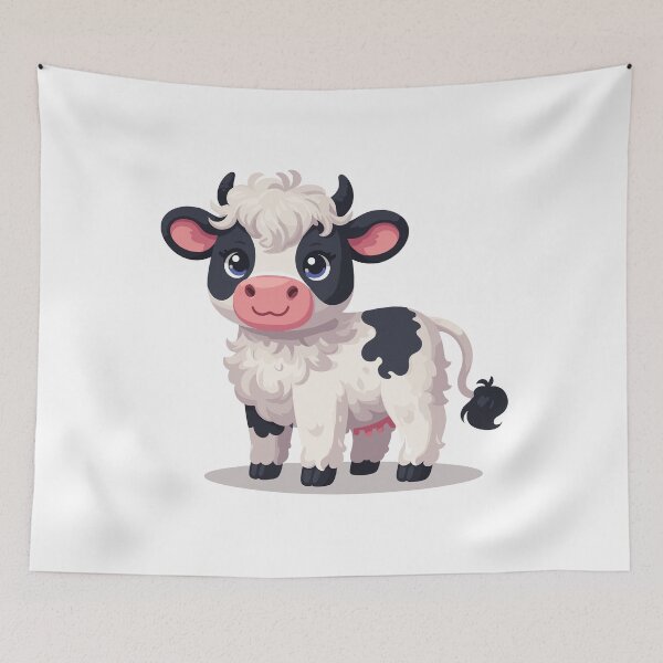 Item preview, Belted Galloway Cow  designed and sold by cave-canvas.