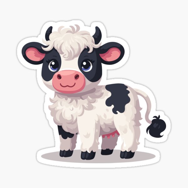Item preview, Belted Galloway Cow  designed and sold by cave-canvas.