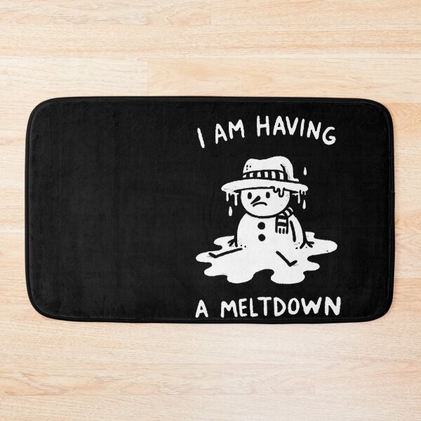 Item preview, I'm having a Meltdown overwhelmed Snowman designed and sold by DoodleDashShop.