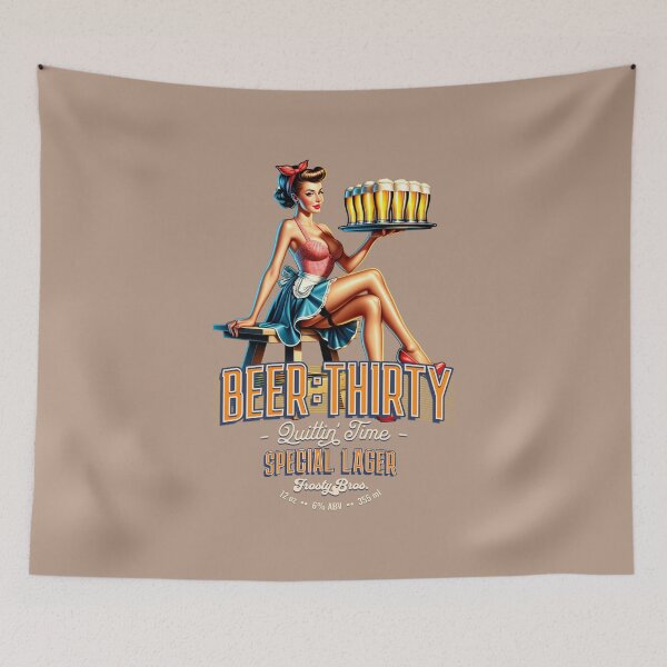 Item preview, Beer thirty special lager - Beer garden - Beer fest - Save water, drink beer - Its beer O clock - designed and sold by JansenGS.