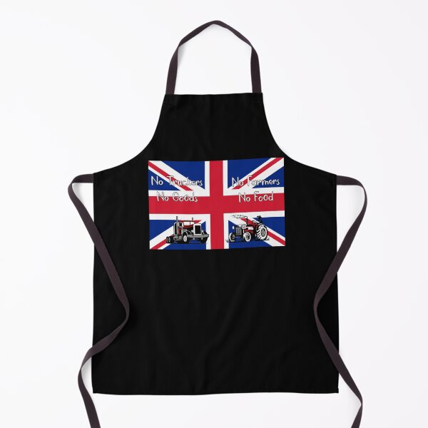 Item preview, UK NO FARMERS NO FOOD NO TRUCKERS NO GOODS designed and sold by AbigailtheKittN ..