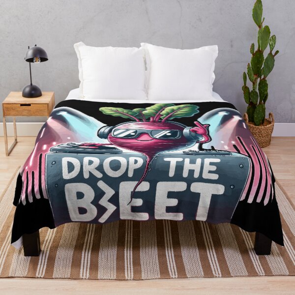 Item preview, Drop the Beat DJ Electronic Music Beet designed and sold by DoodleDashShop.