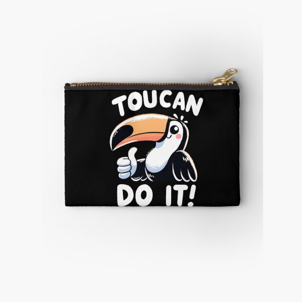 Artikelvorschau, You can do it Toucan do it Bird entworfen und verkauft von DoodleDashShop.