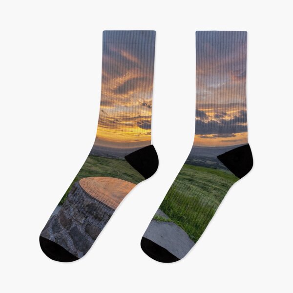 Item preview, Majestic Sunset at Mellor Millennium Viewpoint, Blackburn, Lancashire designed and sold by Shafiq Khan.