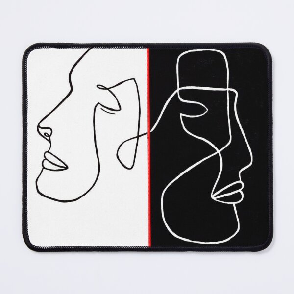 Item preview, faces line drawing designed and sold by EntropicDesigns.