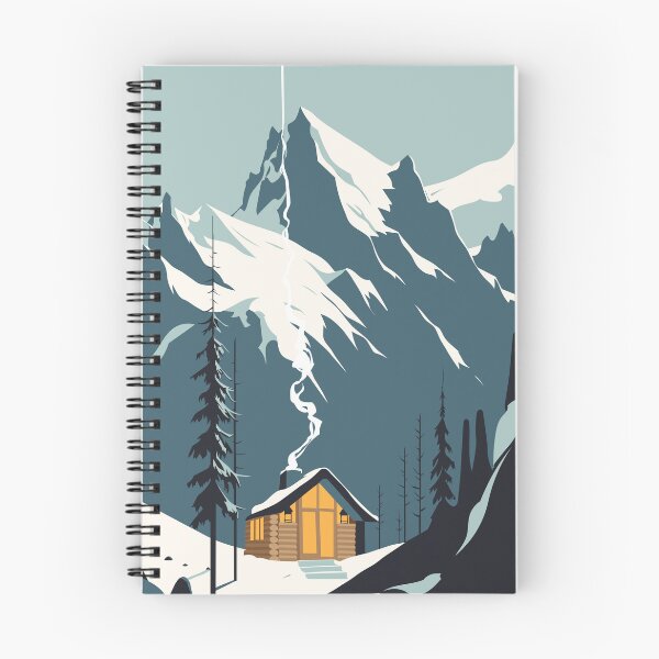 Item preview, Cabin in the mountains designed and sold by Lia Pires.