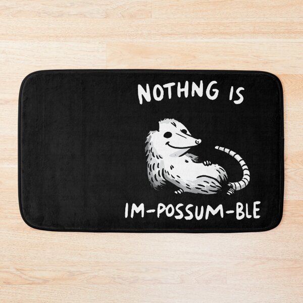 Item preview, Impossible Impossible Chill Possum designed and sold by DoodleDashShop.