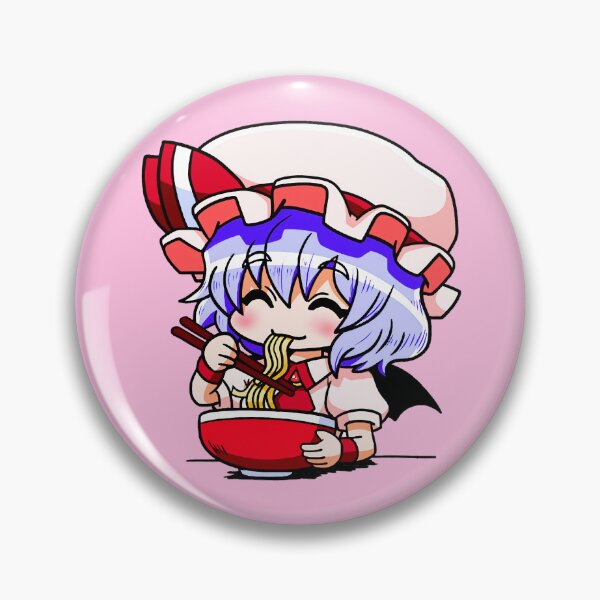 Item preview, Chibi Remilia with Ramen ~ Touhou designed and sold by internet-joshi.