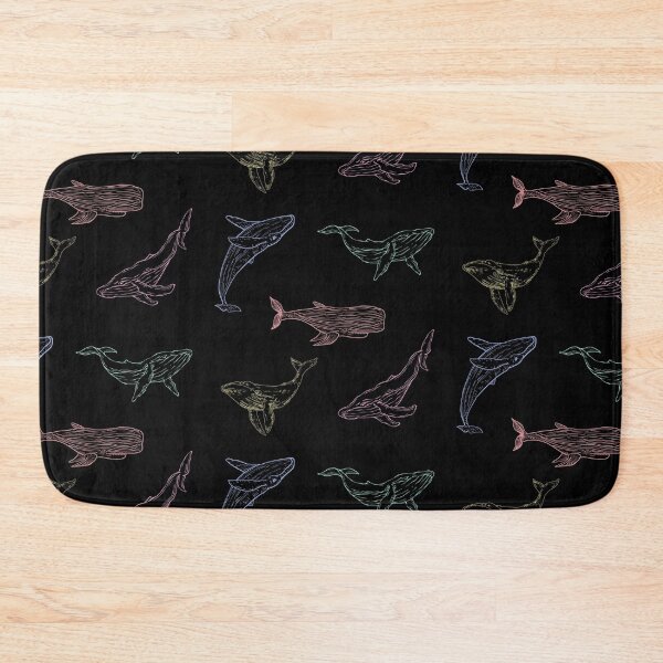 Item preview, Whale Print in Five Colors designed and sold by Art-Design-EM.