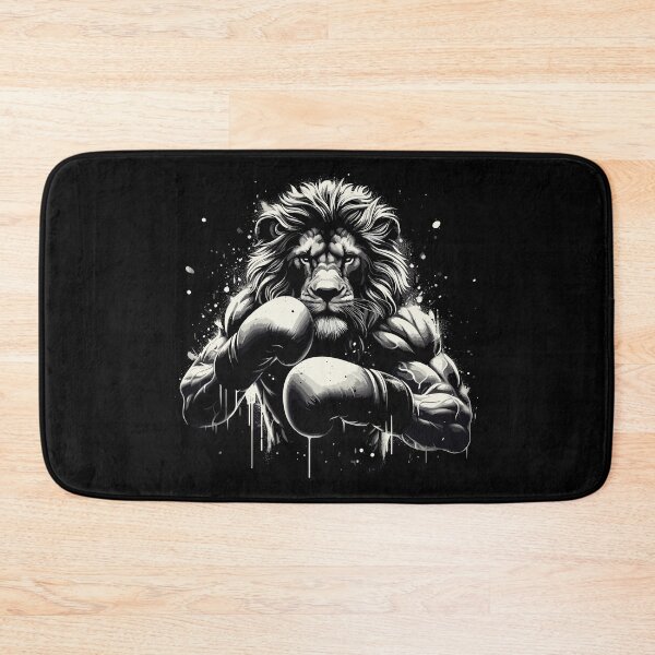 Item preview, Lion boxer fighter boxing gift designed and sold by Pineapple-Tree.