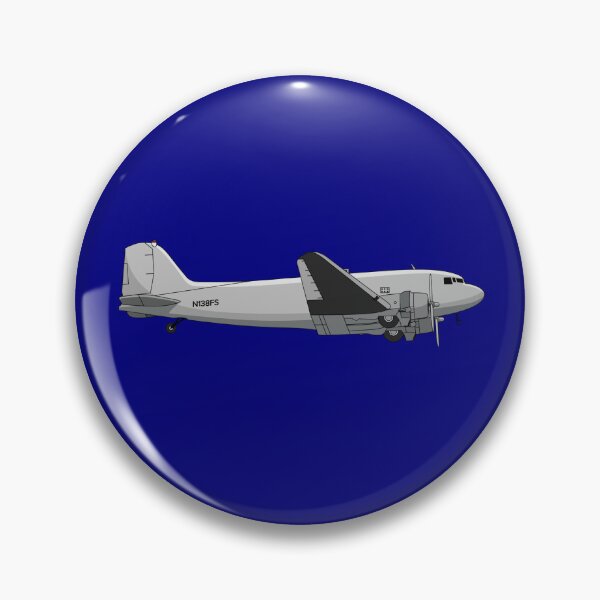 Item preview, Vintage DC3 Sky Legend - Classic Aircraft designed and sold by PilotDecals.