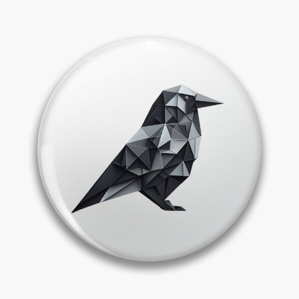 Item preview, Geometric raven designed and sold by Alibeyoglu.