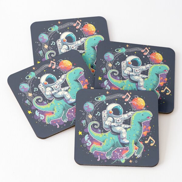 Item preview, Astronaut and Alien Cosmic Harmony designed and sold by AI-Only Creations.